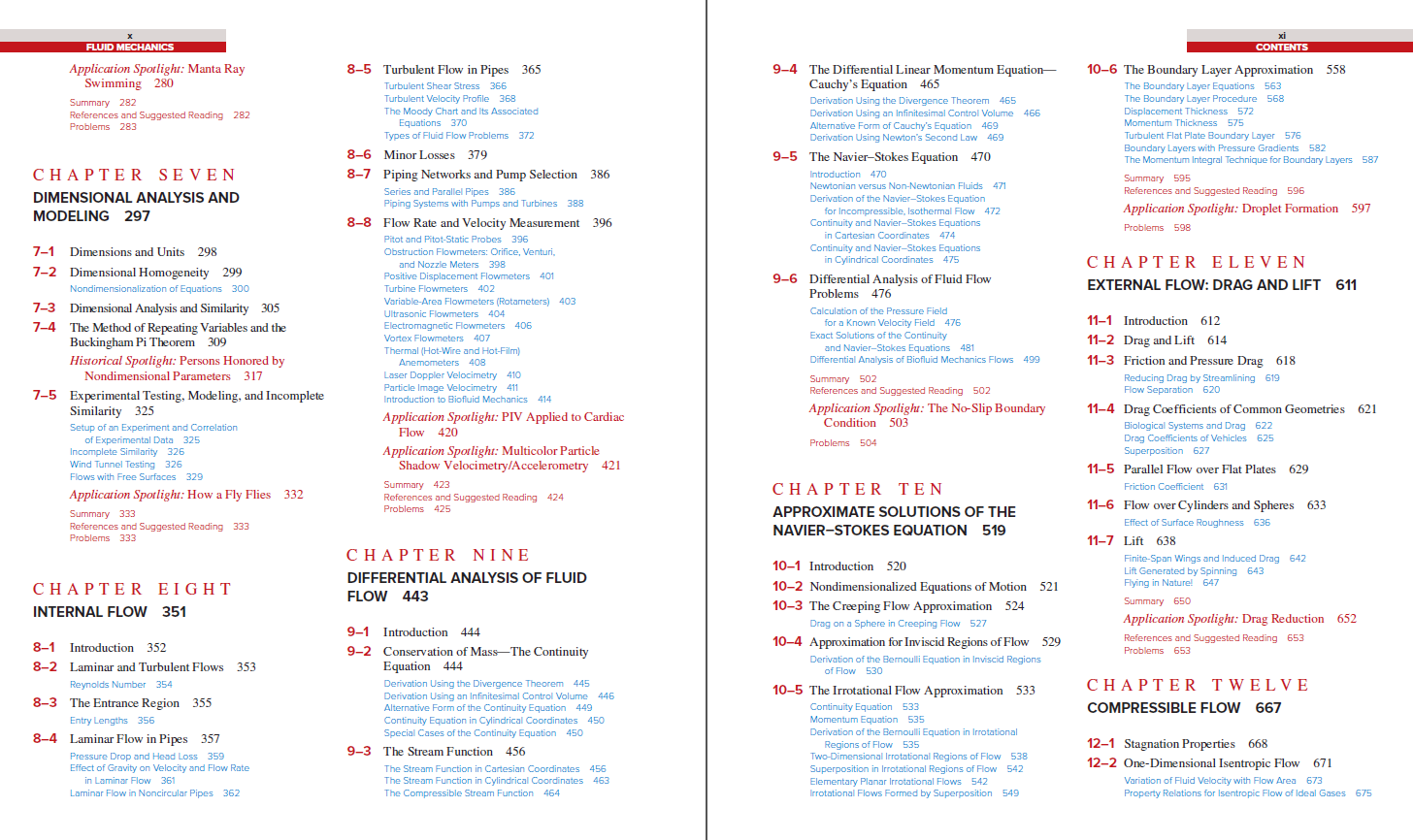 《Fluid Mechanics Fundamentals and Applications 》英文原版PDF